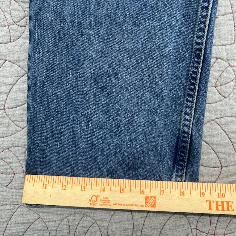 Levi's 505 Jeans Blue Regular Fit Y2K Straight Leg / Men's 38x32